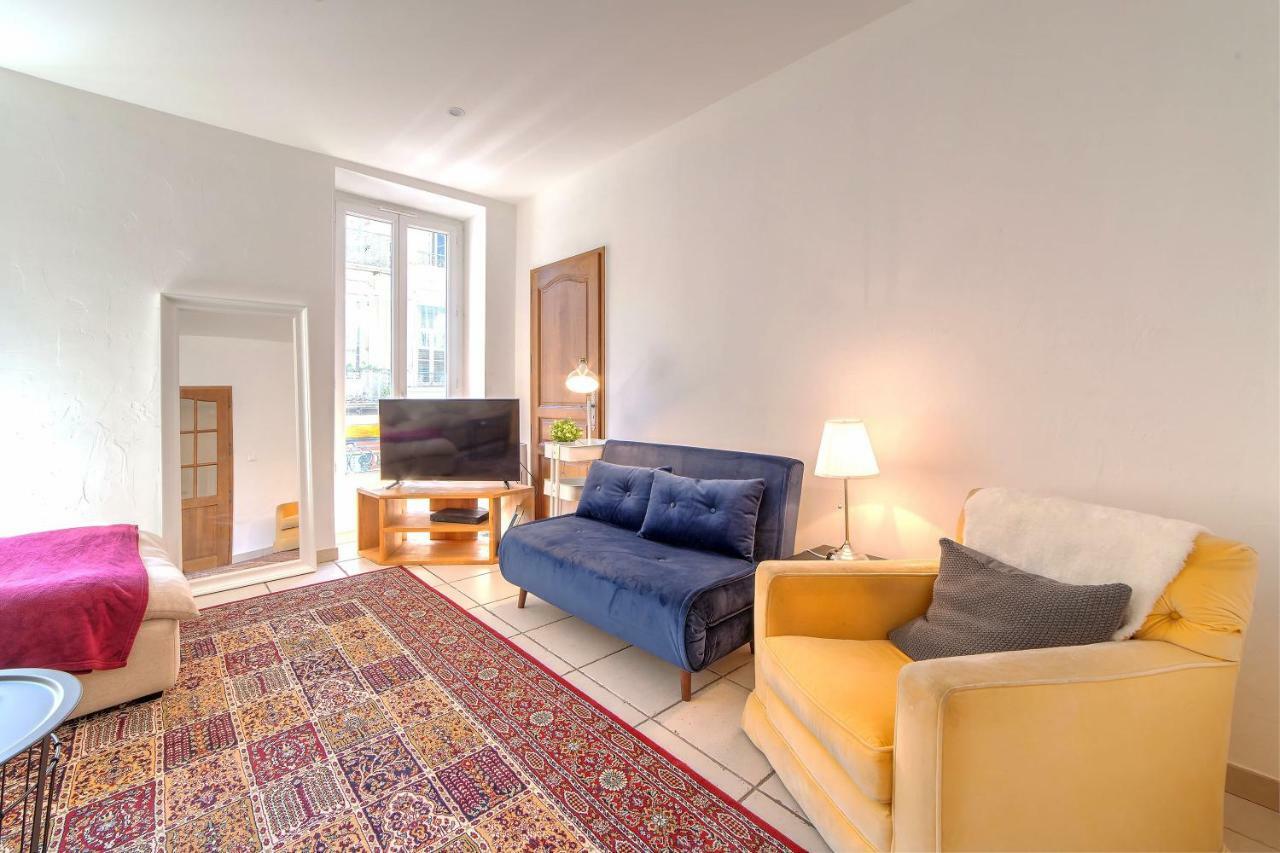 Lovely Large Familial In Nice, Minutes Walk To The Beach! *